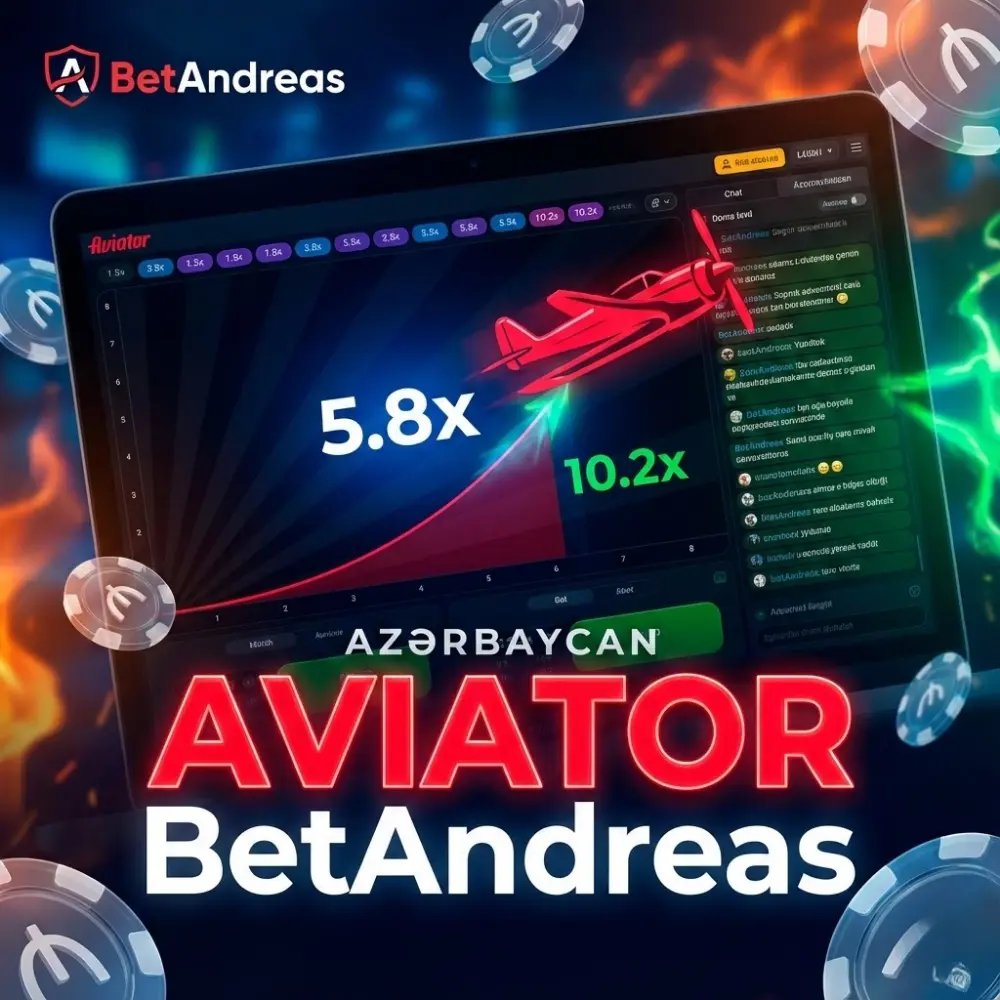 Aviator Oyunu BetAndreas Casino-da