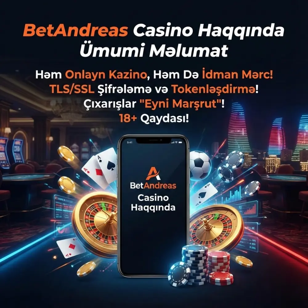BetAndreas Casino Haqqında Ümumi Məlumat