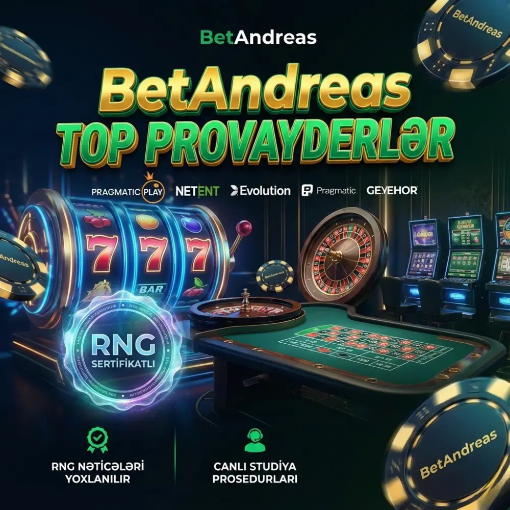 BetAndreas Casino Provayderləri