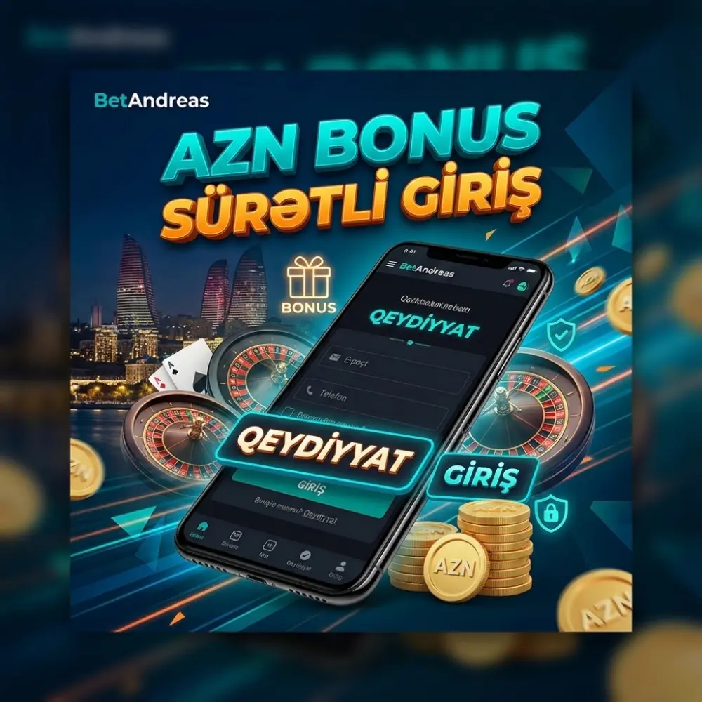 BetAndreas-də Qeydiyyat və Giriş